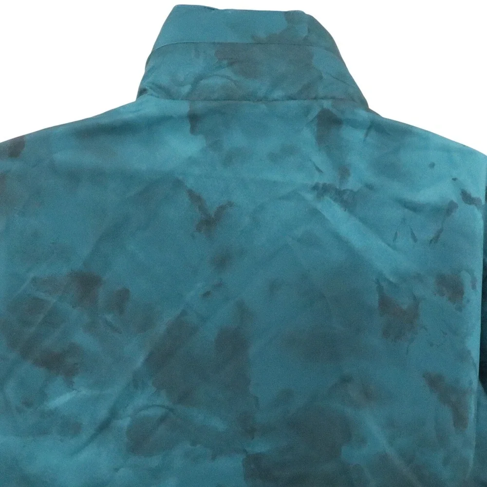 NWT Orvis Outbound Pack & Go Jacket S Water Resistant Teal Green Travel Hooded